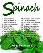 24 Reasons Spinach Helps You!